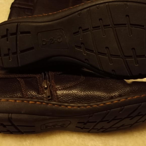 BOC Brown Leather Cayden Boots - Picture 6 of 16